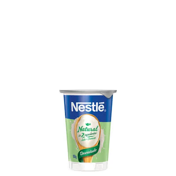 Iogurte Natural Desnatado Nestlé Pote 160gr