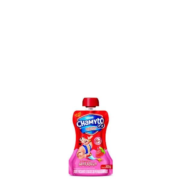 Iogurte Chamyto Go sabor Morango Nestlé 100gr