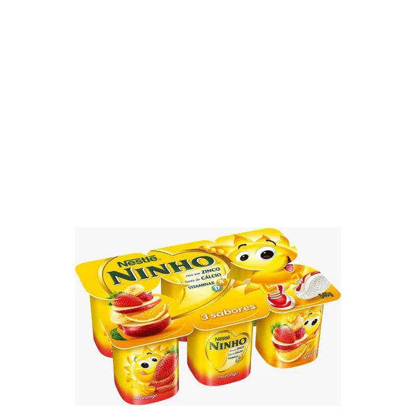 Iogurte Polpa Ninho Nestlé Bandeja 540gr