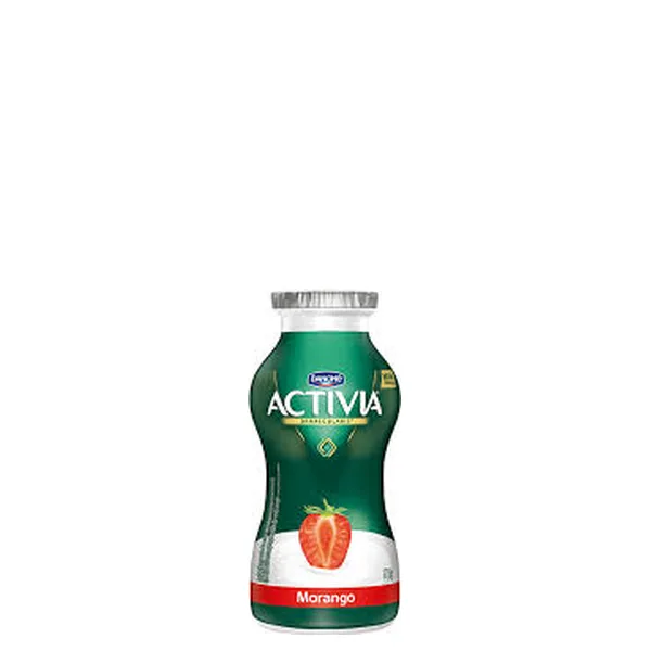 Leite Fermentado Activia sabor Morango Danone 170gr
