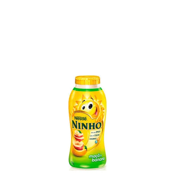 Bebida Láctea Maça Banana Ninho Nestlé Garrafa 170gr