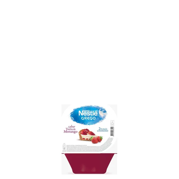 Iogurte Grego Torta de Morango Nestlé 90gr