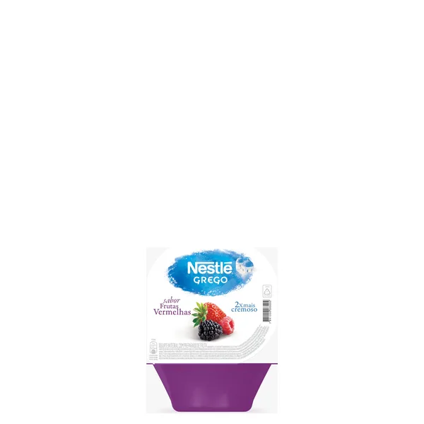 Iogurte Greto Torta de Frutas Vermelhas Nestlé 90gr