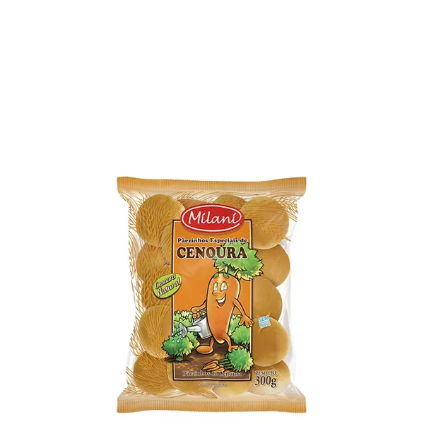 Pão de Forma Cenoura e Aveia Milani 380gr