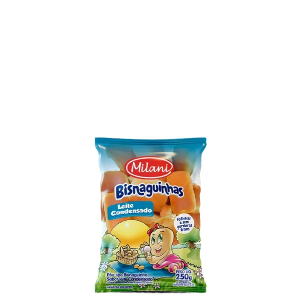 Bisnaguinha Leite Condensado Milani 250g