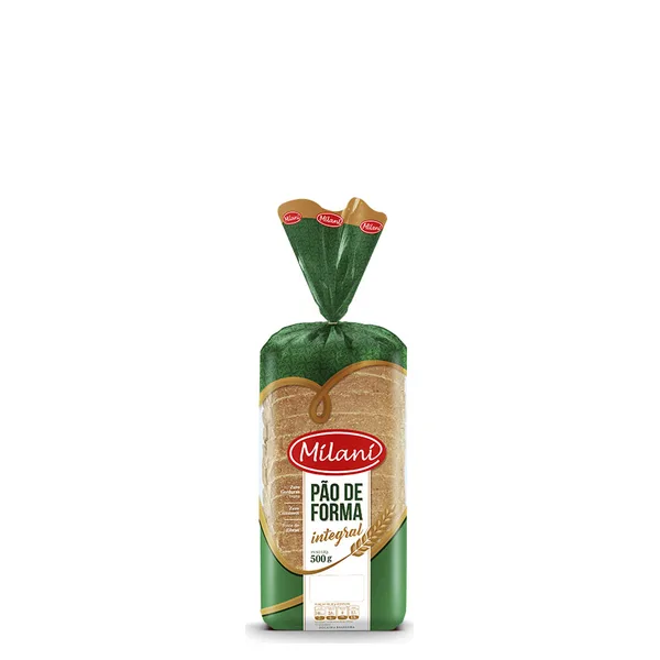 Pão de Forma Integral Milani 380gr