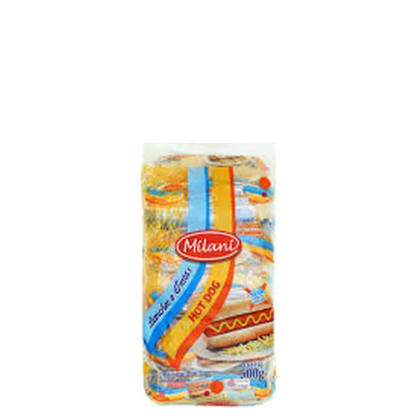 Pão para Hot Dog Milani 400gr
