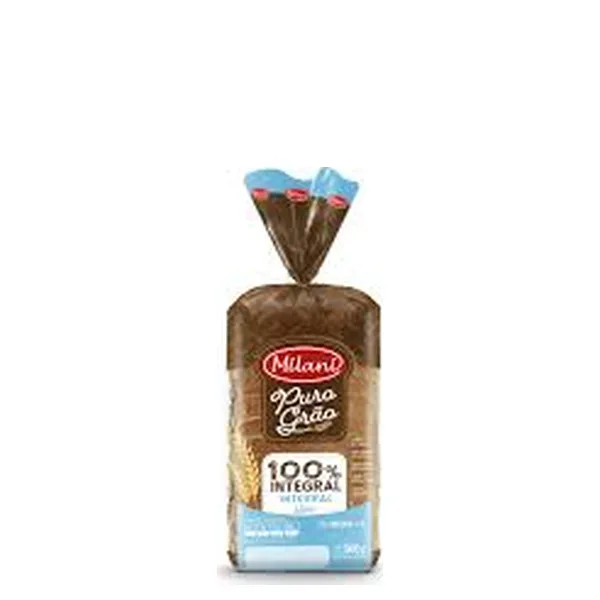 Pão de Forma Integral Puro Grão Milani 450gr