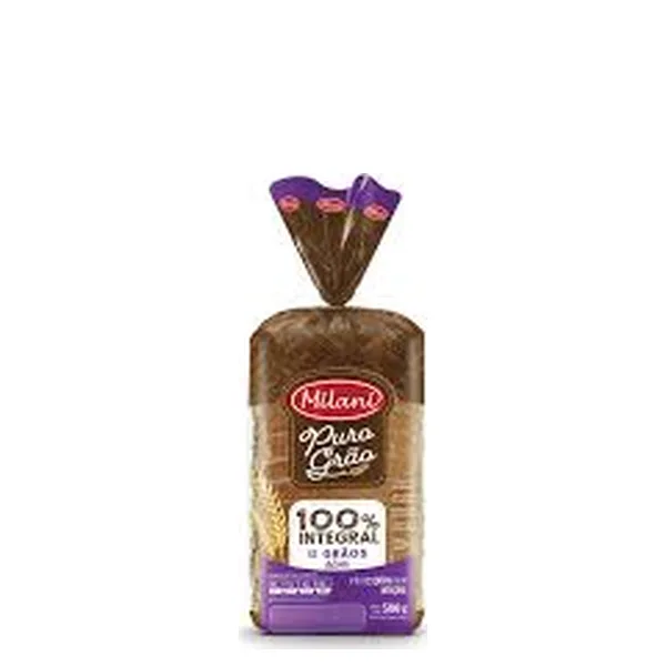 Pão de Forma Puro Grão Milani 500gr