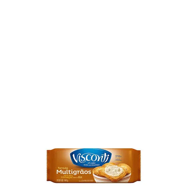 Torrada Multigrãos Visconti 120gr