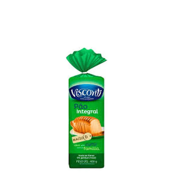 Pão de Forma Integral Visconti 400gr