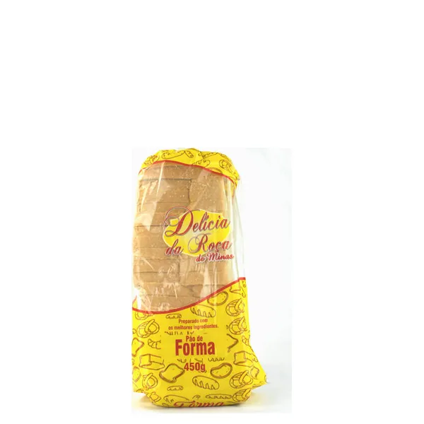 Pão de Forma Tradicional Delícia da Roça 450gr