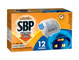 Inseticida Elétrico Pastilha 12 horas Sbp Aparelho + Refil