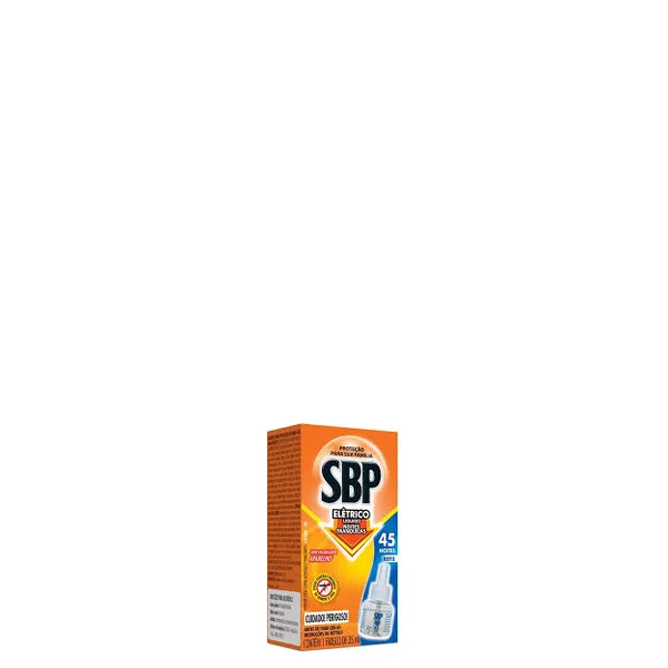 Inseticida Refil Elétrico 45 Noites Sbp 35ml