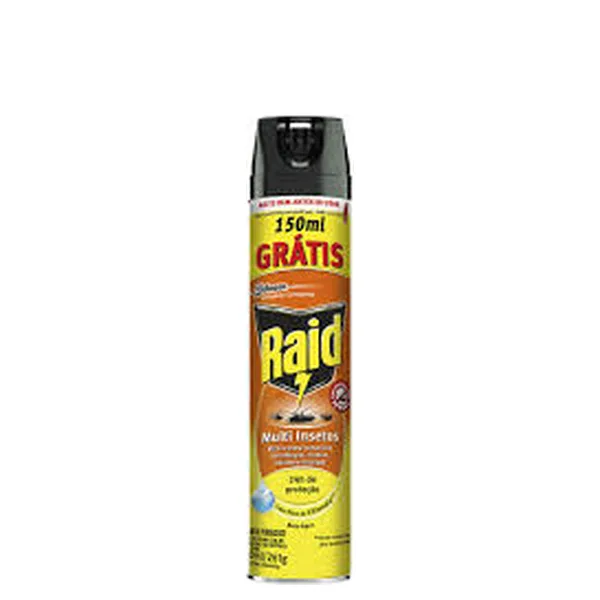 Inseticida Aerosol Multi Insetos Base D'água com Citronela Raid 420ml