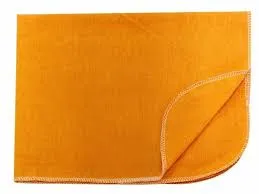 Flanela Laranja 100% algodão 38 cm x 58 cm Unidade