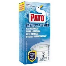 Pastilha para Banheiro Fresh Ades Pato com 3 Unidades