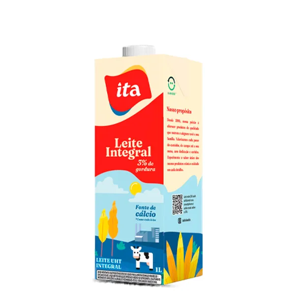 Leite Ita Integral com Tampa 1L