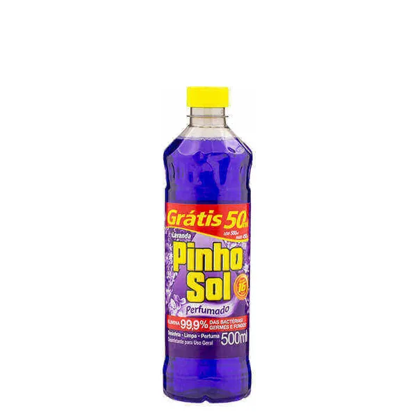 Desinfetante Lavanda Pinho Sol 500ml Leve 500 ml Pague 450 ml