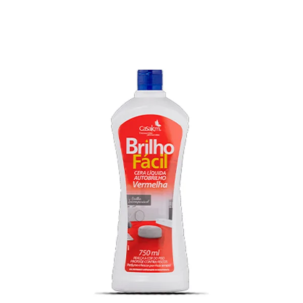 Cera Líquida Vermelha Brilho Fácil 750ml