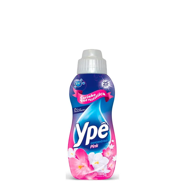 Amaciante de Roupas Concentrado Pink Ypê 500ml