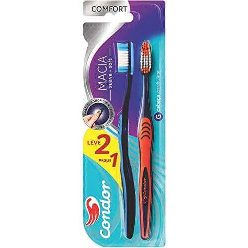 Escova Dental Avantix Macia Condor Leve 2 Pague 1