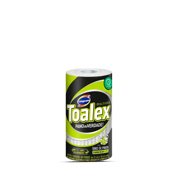 Pano Multiuso Toalex Limppano Pacote 44und