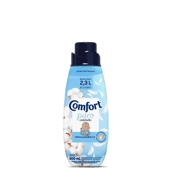 Amaciante de Roupas Comfort Puro Cuidado 500ml