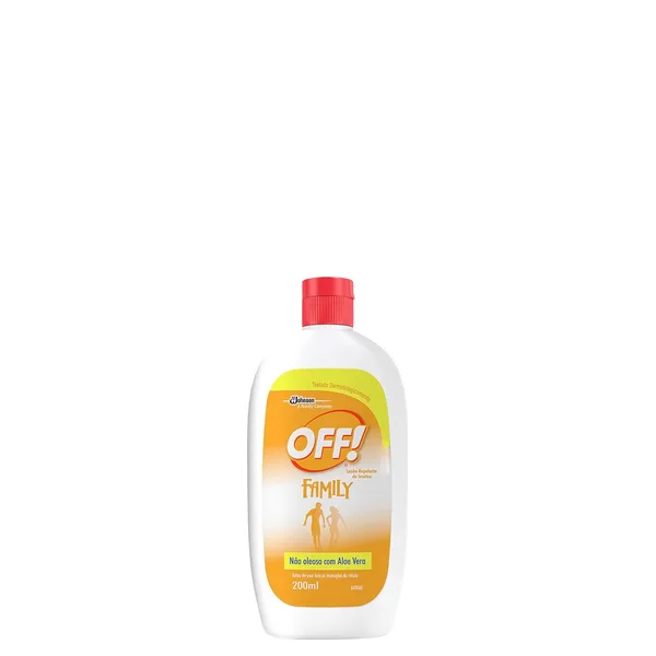 Inseticida Repelente Loção Family com Aloe Vera OFF 200ml