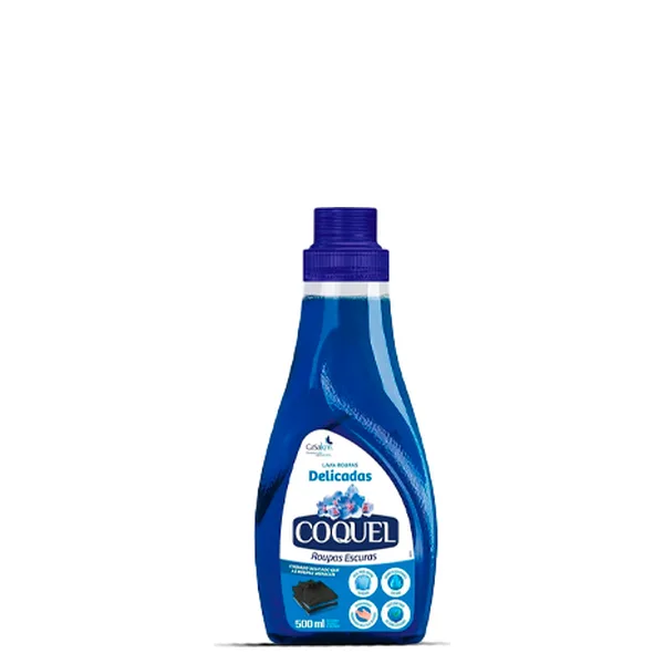 Lava Roupa Líquido Cores Escuras Coquel 500ml