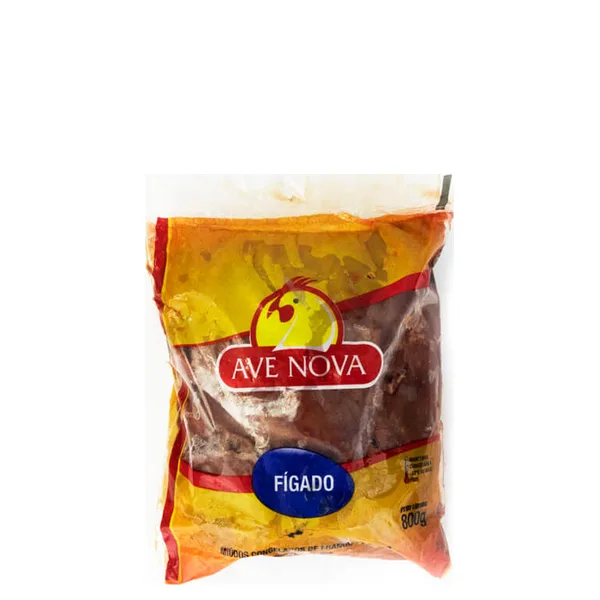 Figado de Frango Ave Nova Pacote 800g