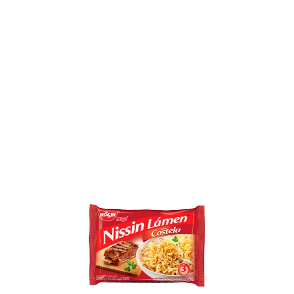 Macarrão Instantâneo Sabor Costela Nissin Miojo 85g