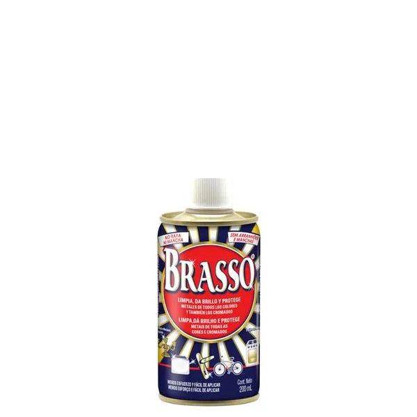 Polidor de Metais Brasso 200ml