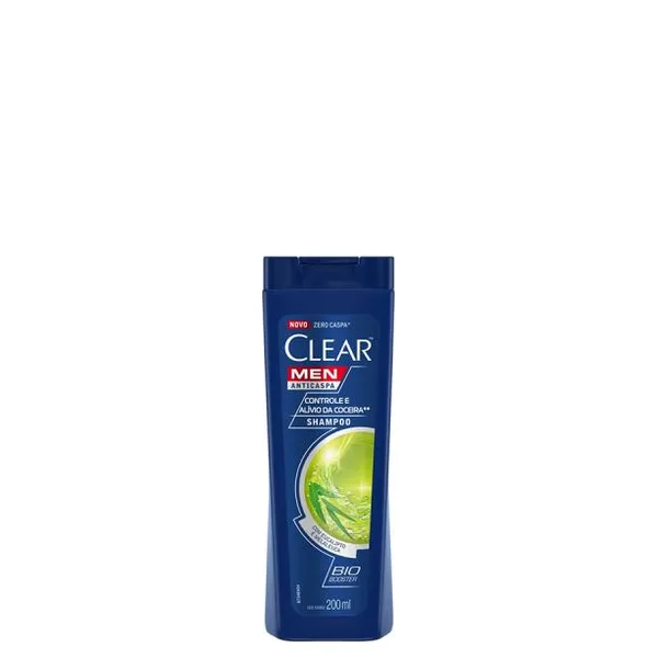 Shapoo Anti Caspa Clear Men Controle Coceira 200ml