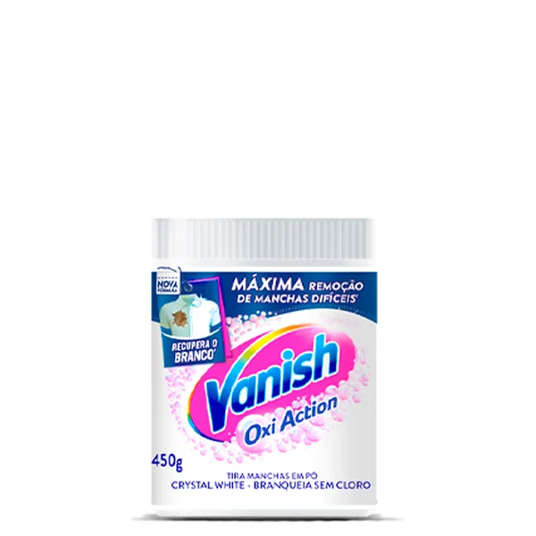 Alvejante em Pó Vanish Pote 450gr White
