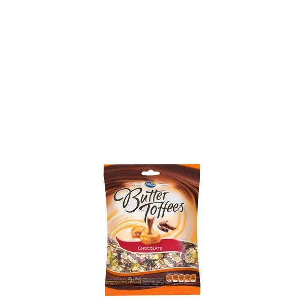 Bala Butter Toffes Chocolate 130gr