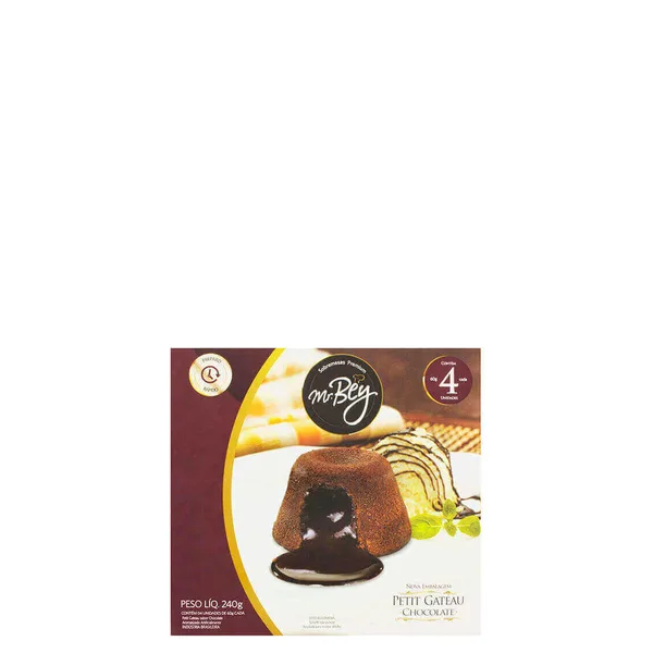 Torta Petit Gateau Chocolate 240g