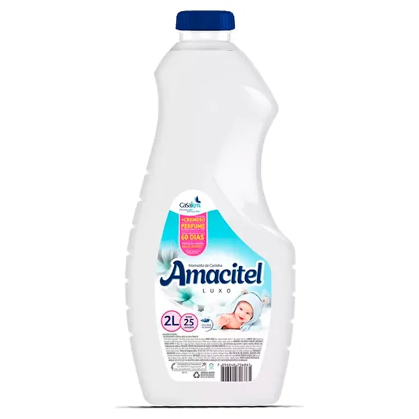 Amaciante de Roupas Amacitel Momento de Carinho 2L