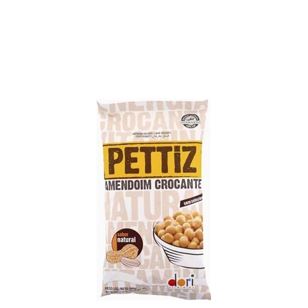 Amendoim Tradicional Crocante Pettiz Pacote 500gr