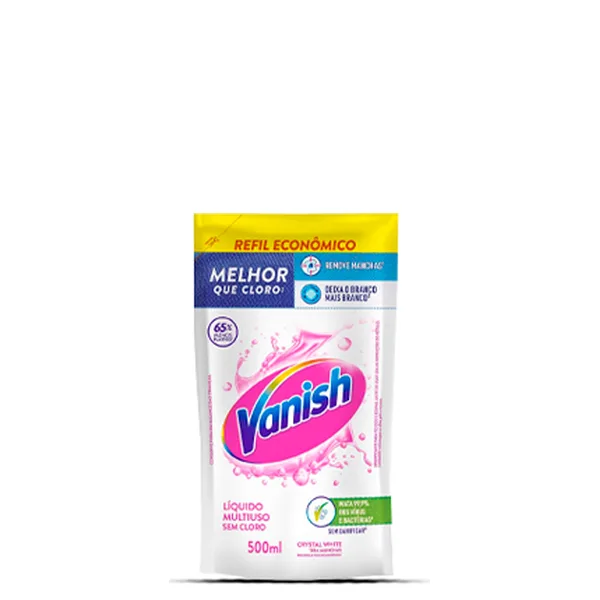 Refil Vanish Cristal White 500ml