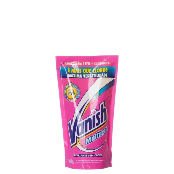 Alvejante Tradicional Vanish Sachê Refil 500ml