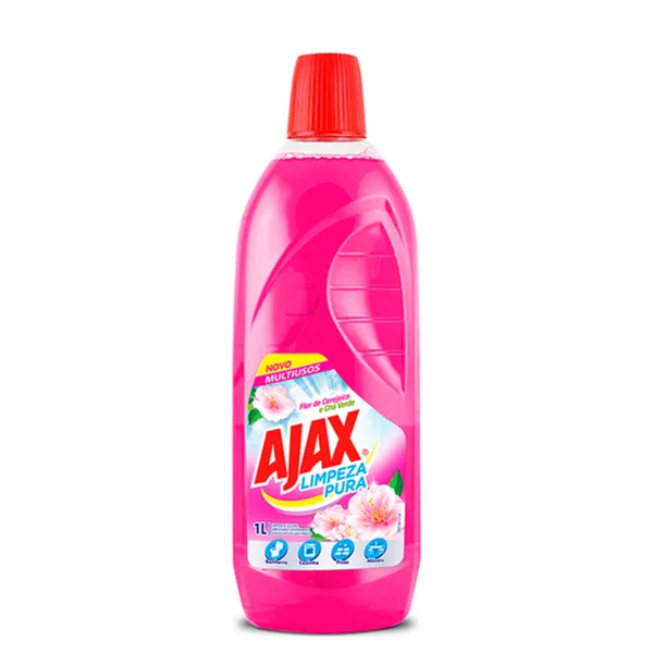 Limpador Perfumado Flor de Cerejeira Ajax 1L
