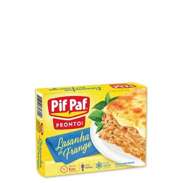 Lasanha Pif Paf de Frango 600g