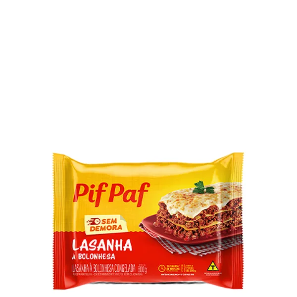 Lasanha Pif Paf Bolonhesa 600g
