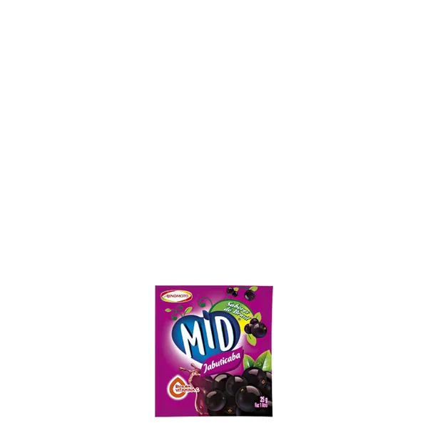 Refresco Em Pó Mid Jabuticaba 25g