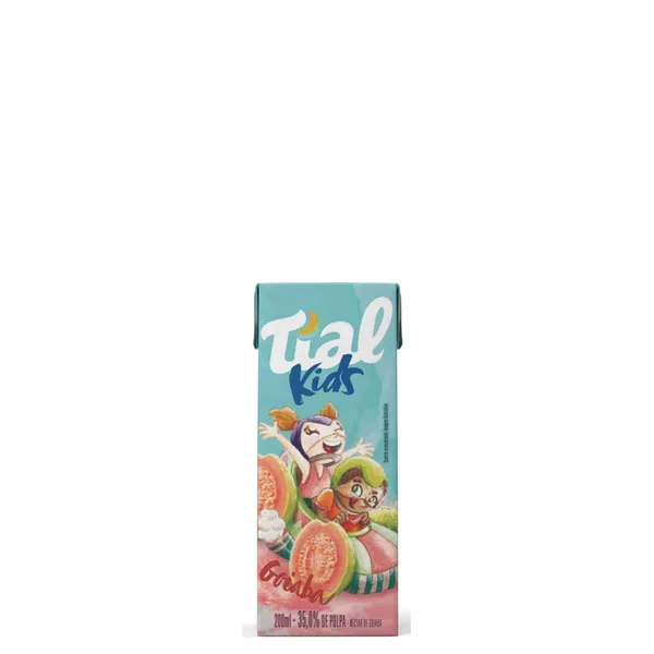 Néctar De Frutas Tial Goiaba Kids Tp 200ml