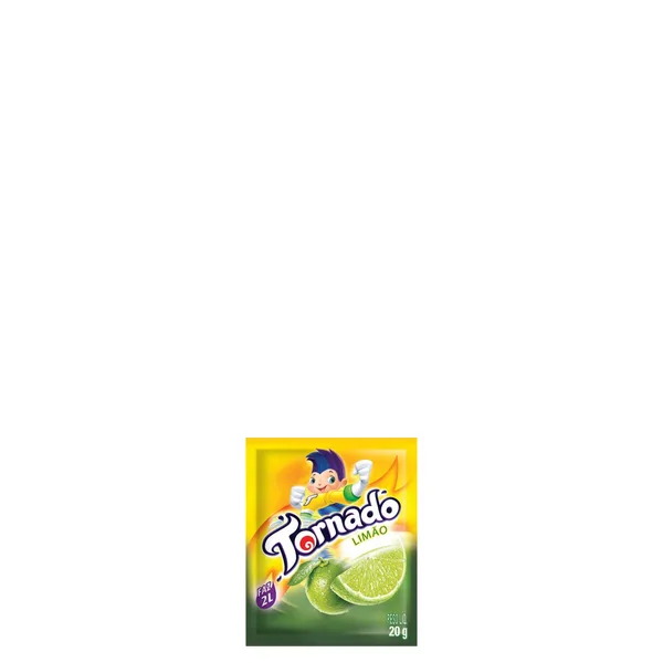 Refresco Em Pó Tornado Limão 20g