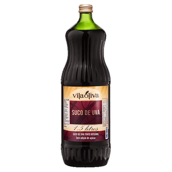 Suco Vila Oliva Uva Tinto integral 1,5L