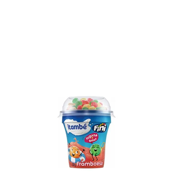Iogurte Itambé Sabor Bala Framboesa 120g