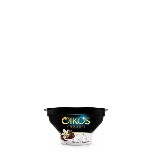 Iogurte Danone Oikos Chocolate e Baunilha 100g
